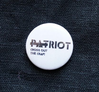 Button – Riot - Cut out the Crap