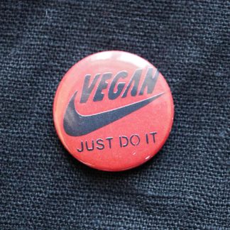 Button – Vegan Just do it