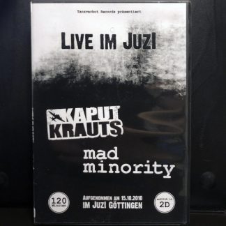 Cover: Kaput Krauts / Mad Minority - Live im Juzi DVD