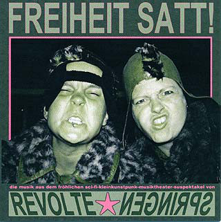 Cover: Revolte Springen - Freiheit satt CD