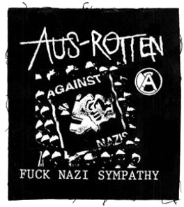 Tanz auf Ruinen Records - Aufnäher - Fuck Nazi Sympathy