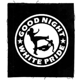 Tanz-auf-Ruinen-Records-Aufnäher-Good-night-white-pride
