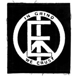 Tanz auf Ruinen Records - Aufnäher - In Grind we crust
