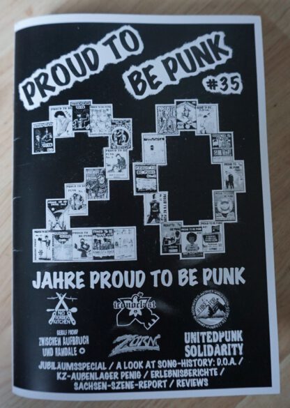 Cover: Tanz auf Ruinen Records - Proud to be Punk #35 Vorne